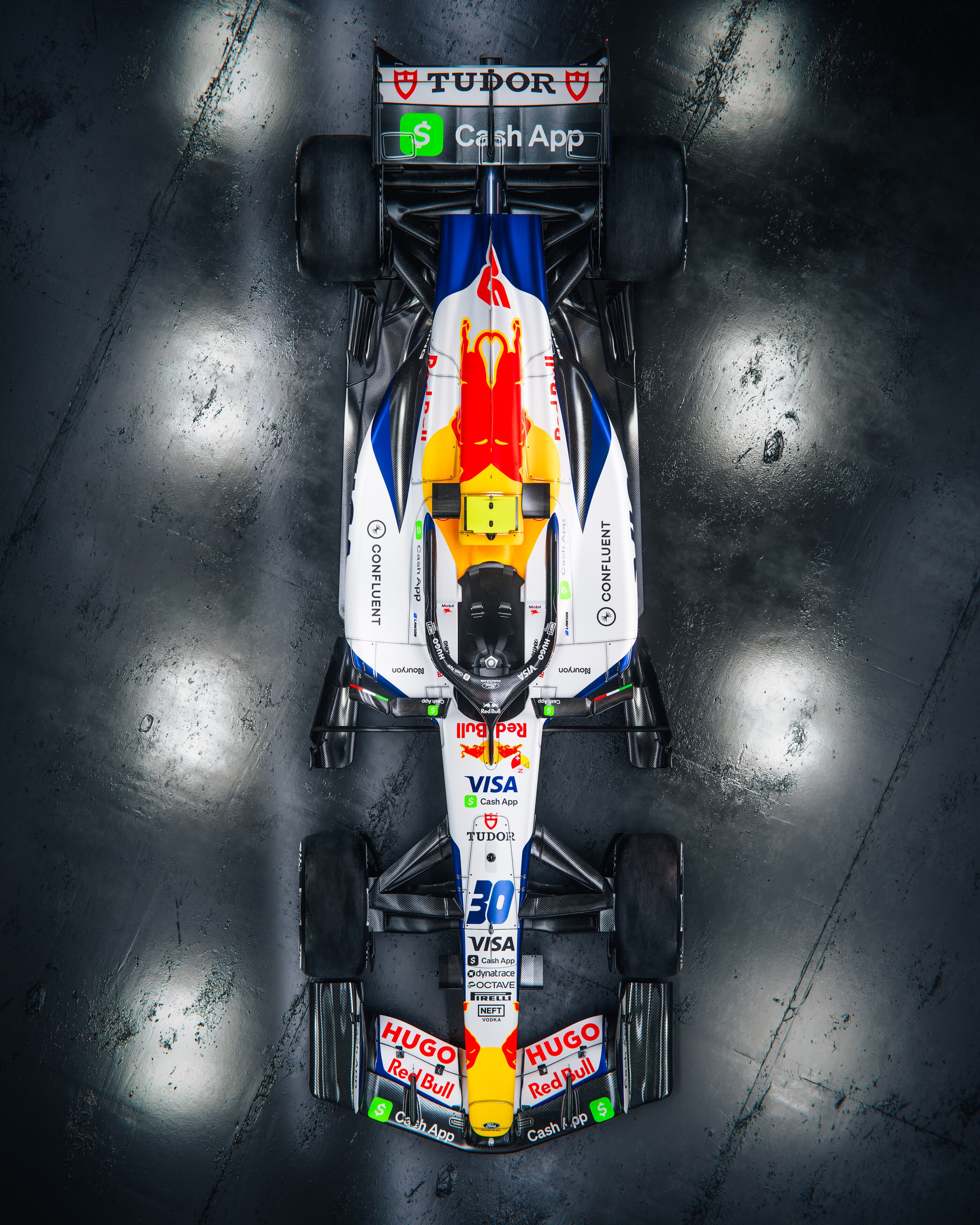 The Blue Oval on the new Visa Cash App Racing Bulls livery is a testament to the dedication of engineers in Dearborn and Milton Keynes.