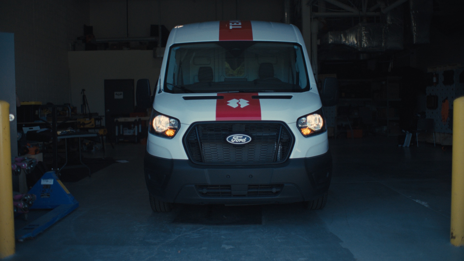 Deployed to flood-ravaged Texas Hill Country, a custom Ford Transit van designed with GRIDRACK helps Team Rubicon disaster responders save critical time.