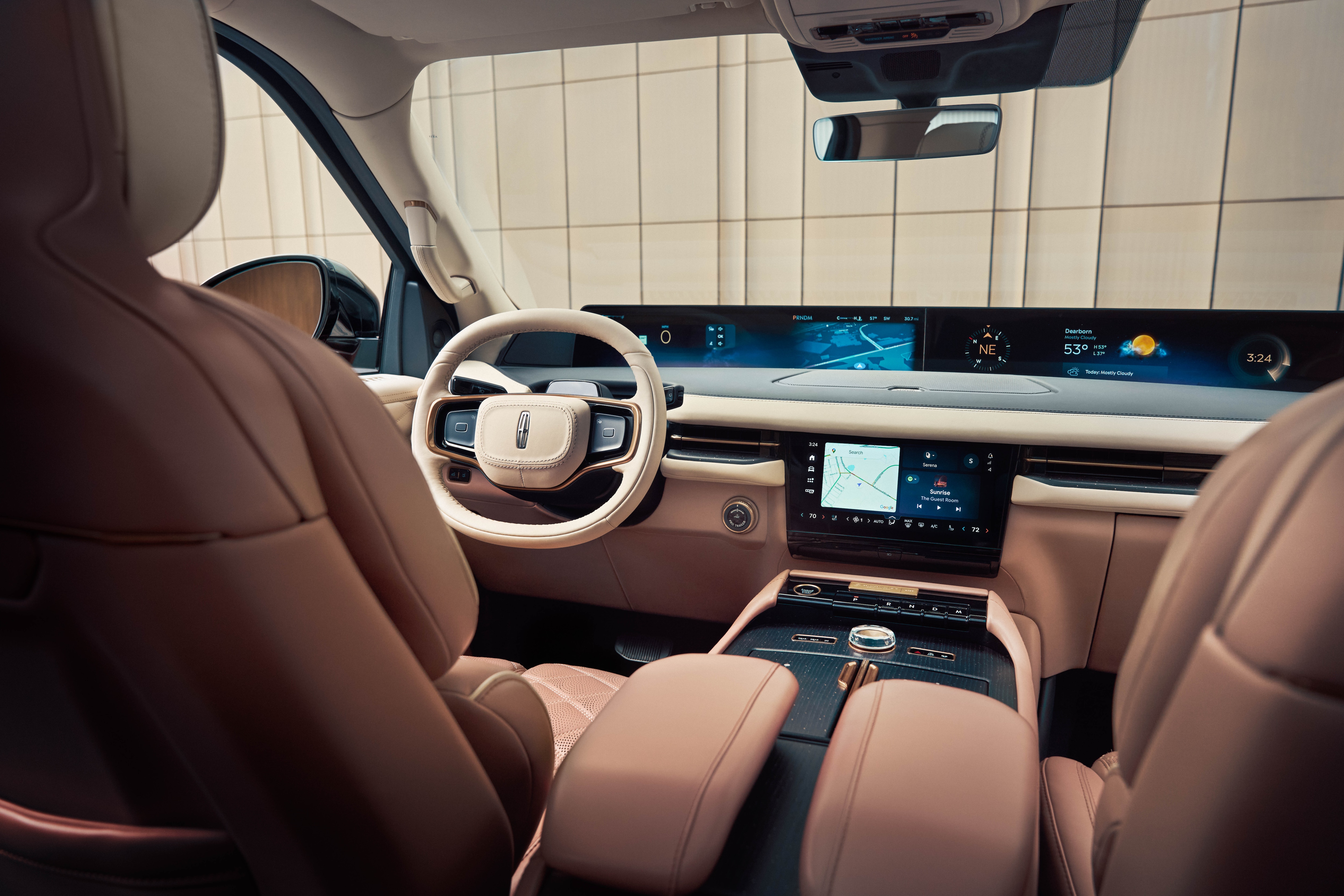 The vehicle was customized by Galpin Lincoln in Los Angeles, a partner with a long history of offering customization and personalization options to Lincoln clients. The result is a luxurious one-of-a-kind Navigator that reflects Serena’s individuality, strength, and grace.