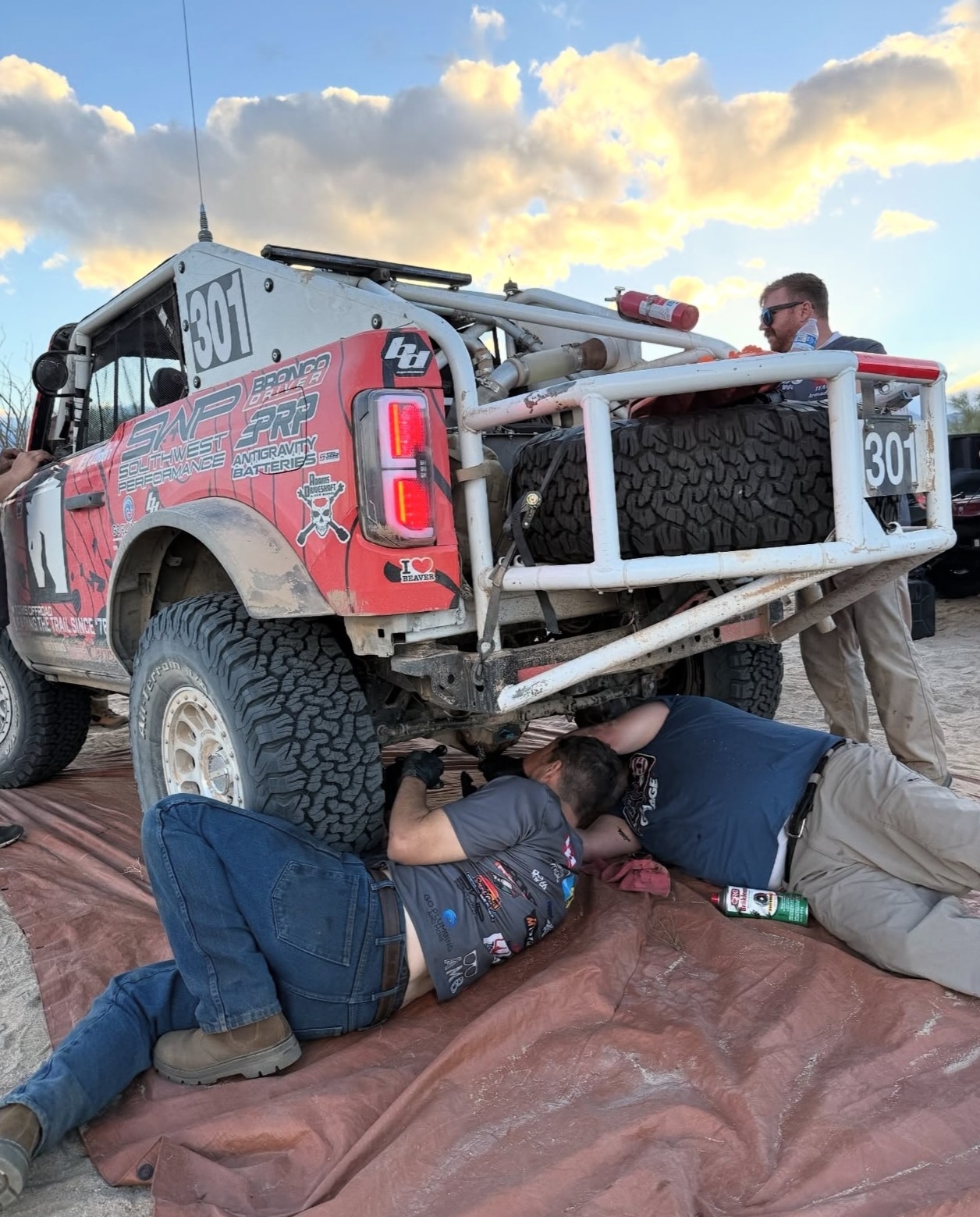 Vehicles and competitors are put to the toughest test at races like the Baja 1000.