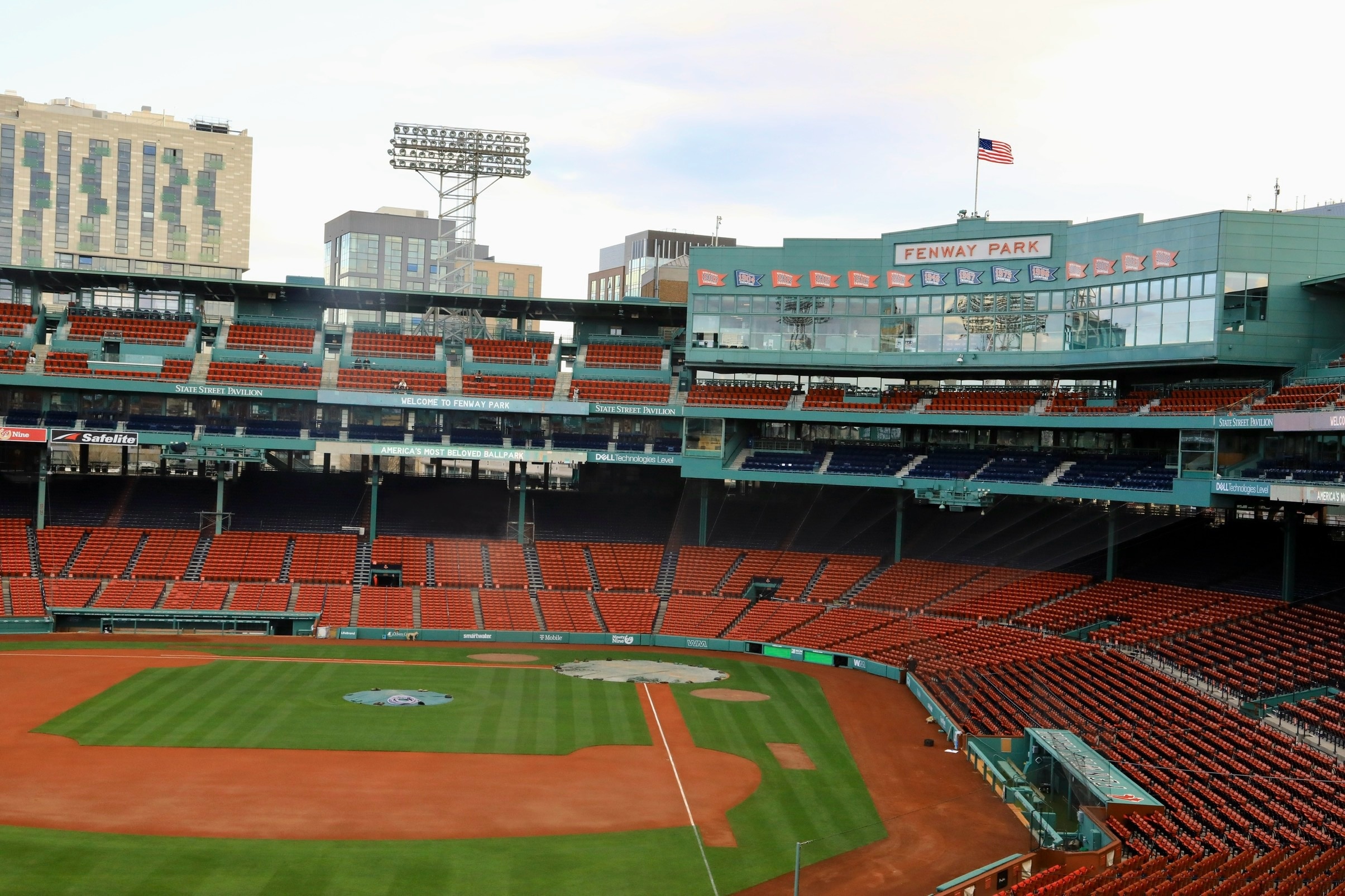 Fenway Park is a 114-year-old stadium, which is the oldest in MLB and among the National Register of Historic Places.