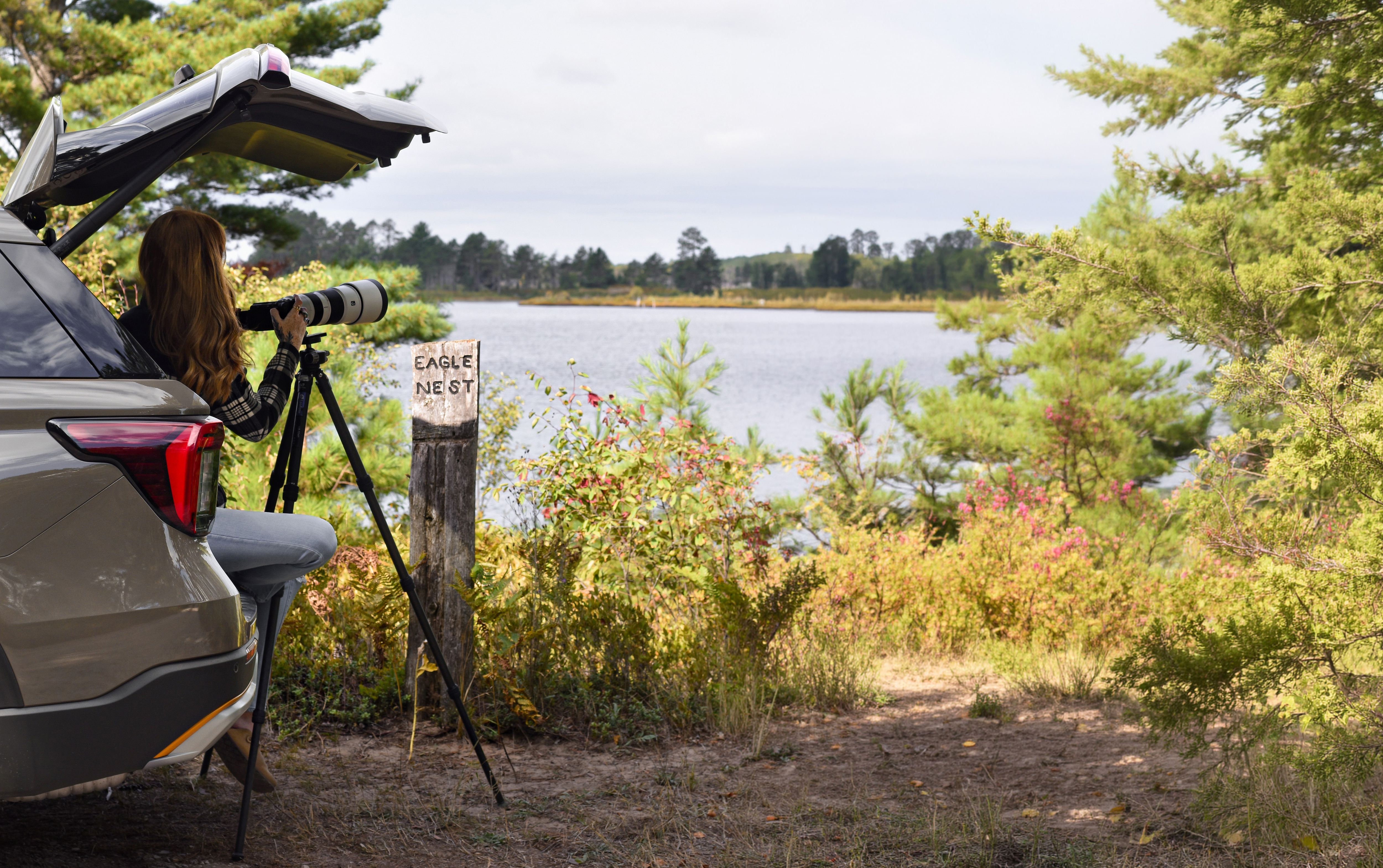 The seven-mile Marshland Wildlife Drive at Seney National Wildlife Refuge in Michigan takes visitors through forests and wetlands.