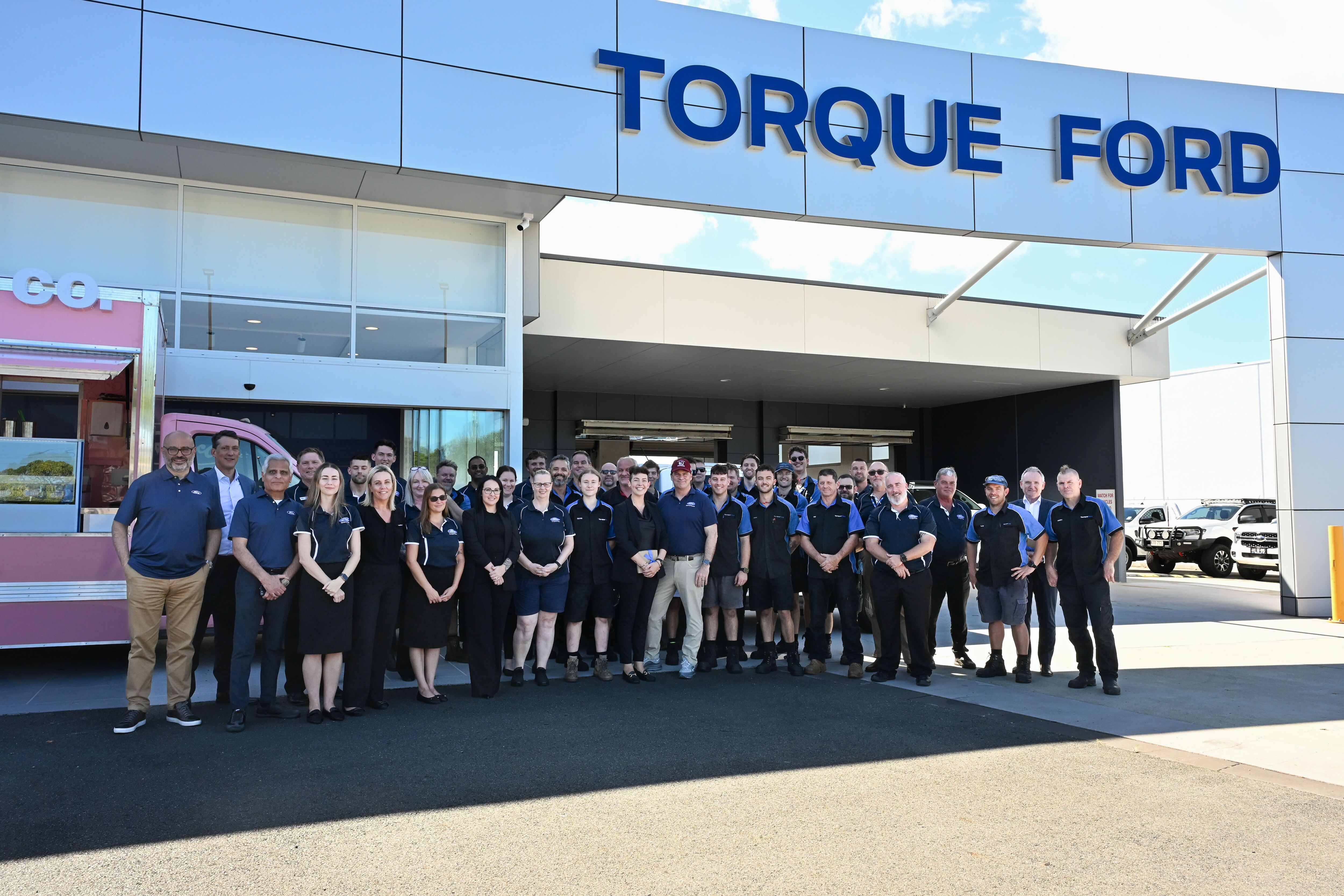 Jim was especially excited to hear from Caroline Gallagher at Torque Ford in Brisbane.