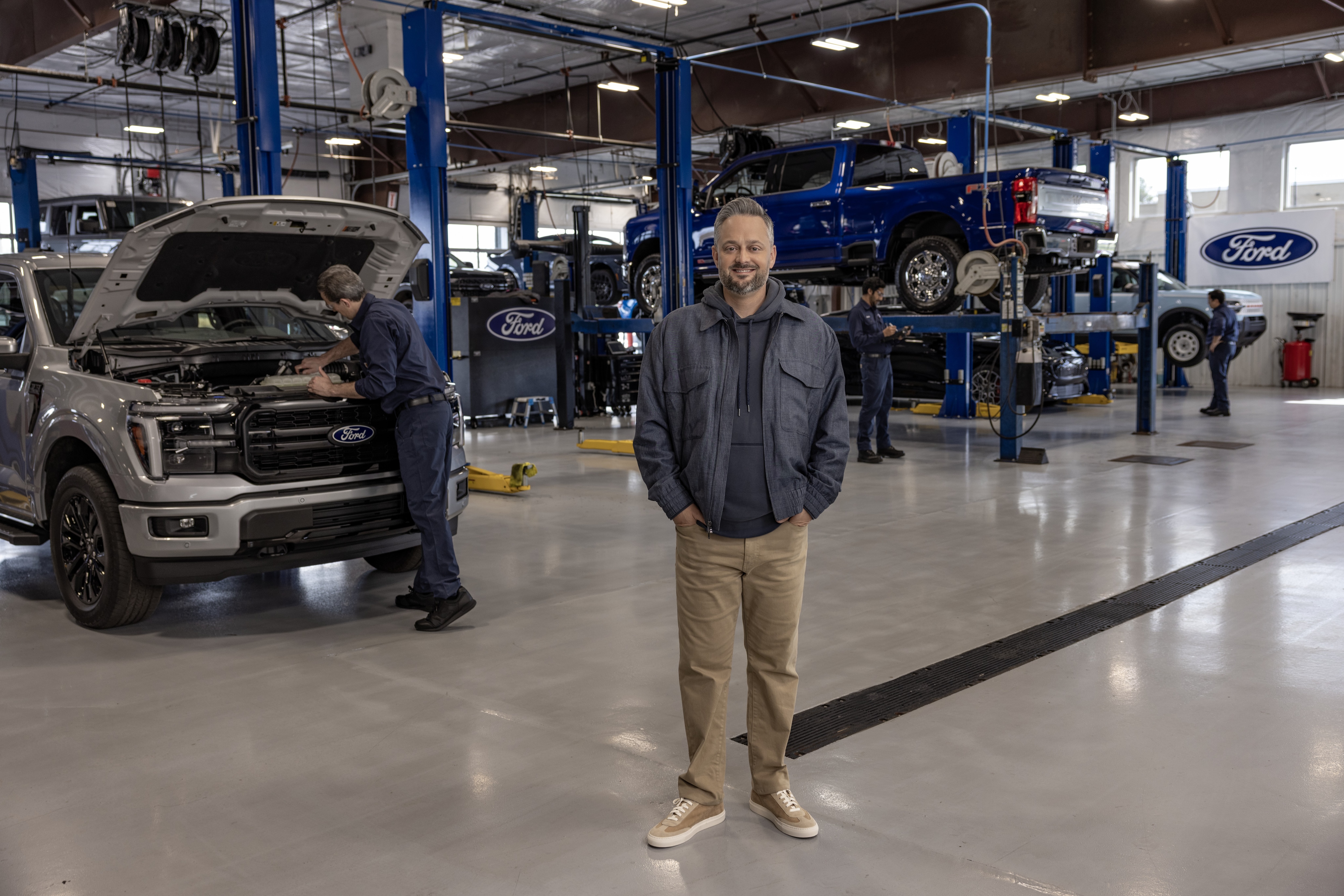 Nate Bargatze is the face of the new Real Parts. Real Pros. Real Easy campaign, which launches Oct. 1 across streaming TV, digital video, and social media. 