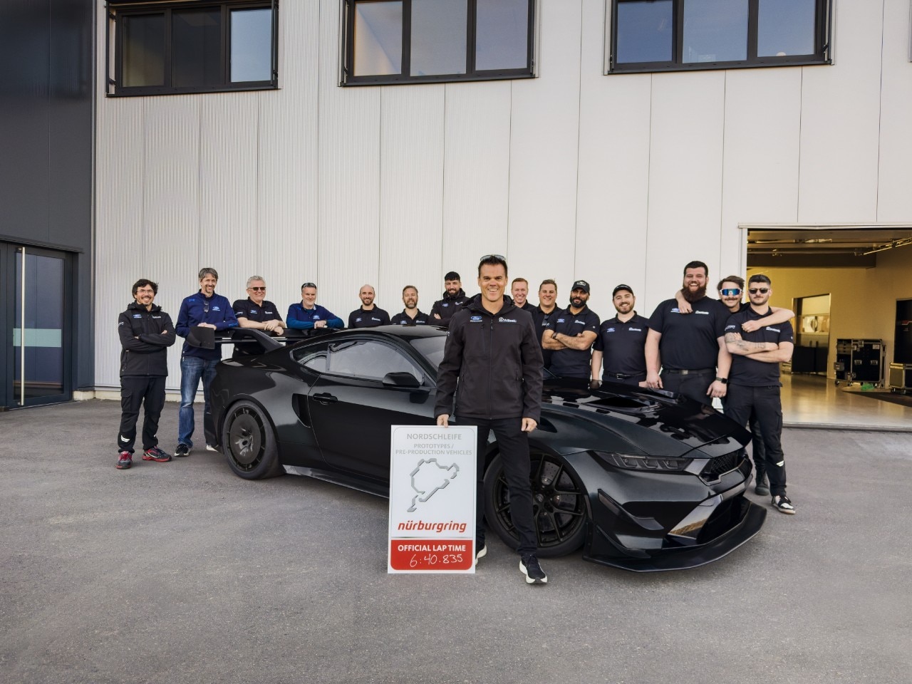 New Ford Mustang GTD Competition Clocks Record Time at Nürburgring