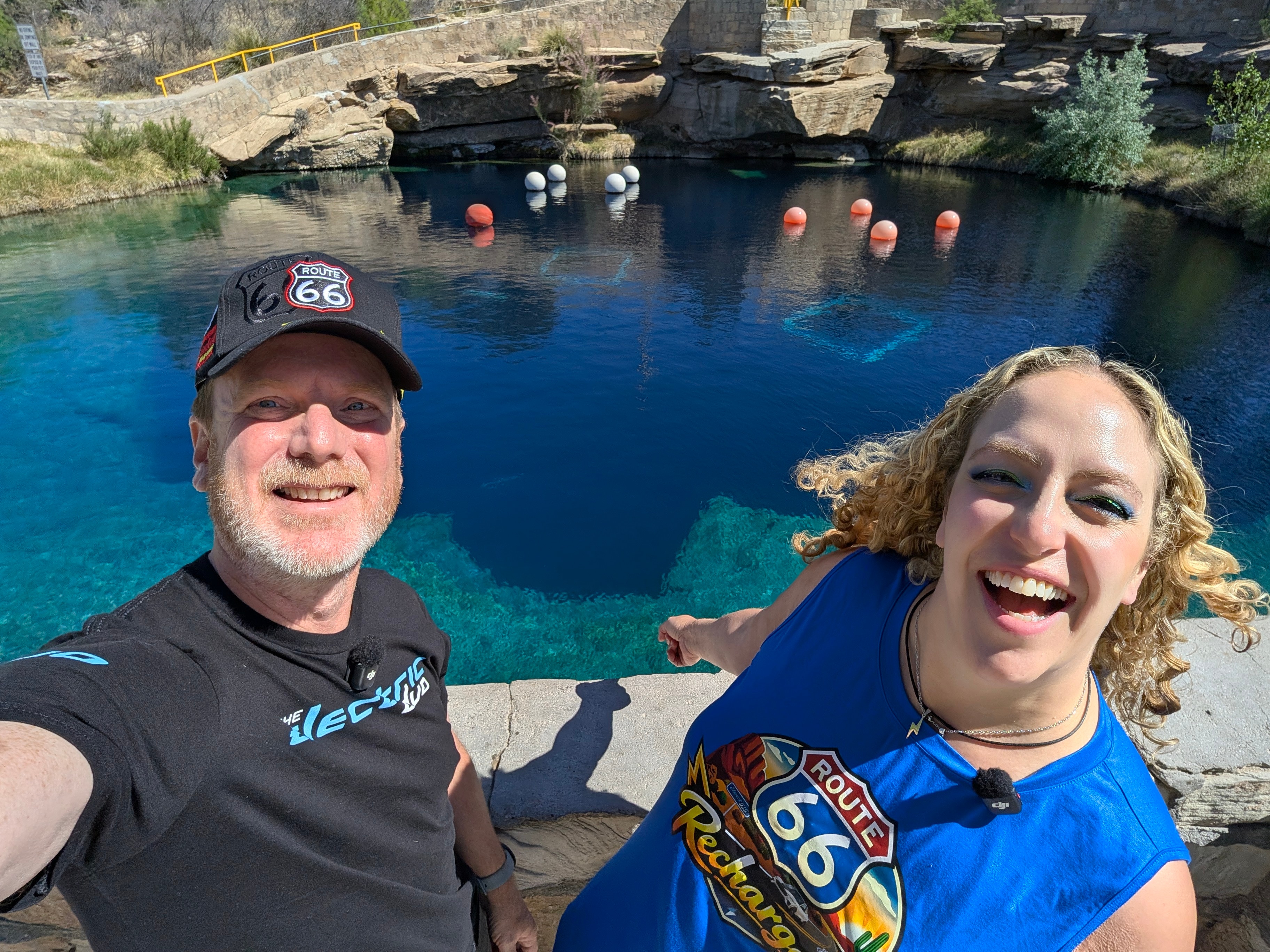 The Blue Hole in Santa Rosa, New Mexico.