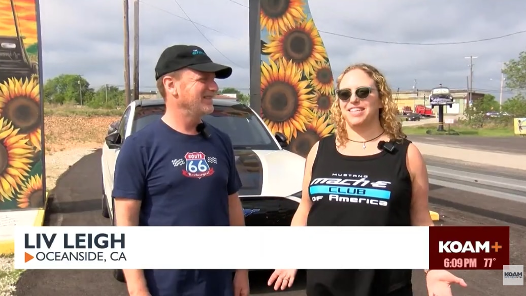 The Electric Duo speaks with KOAM News about watching the new Route 66 attraction come together in Galena, Kansas.