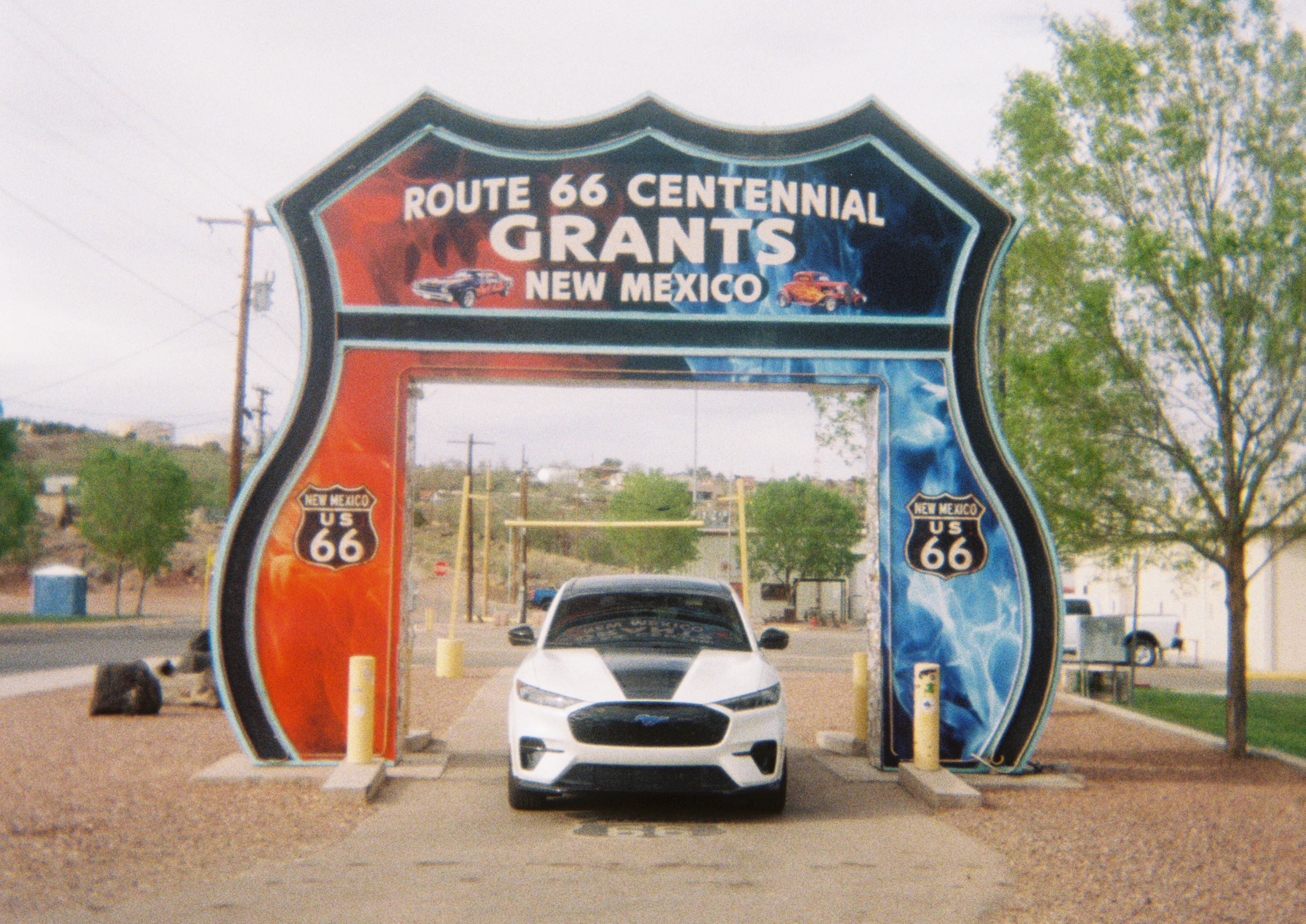 Route 66 takes the Electric Duo to Grants, New Mexico.  