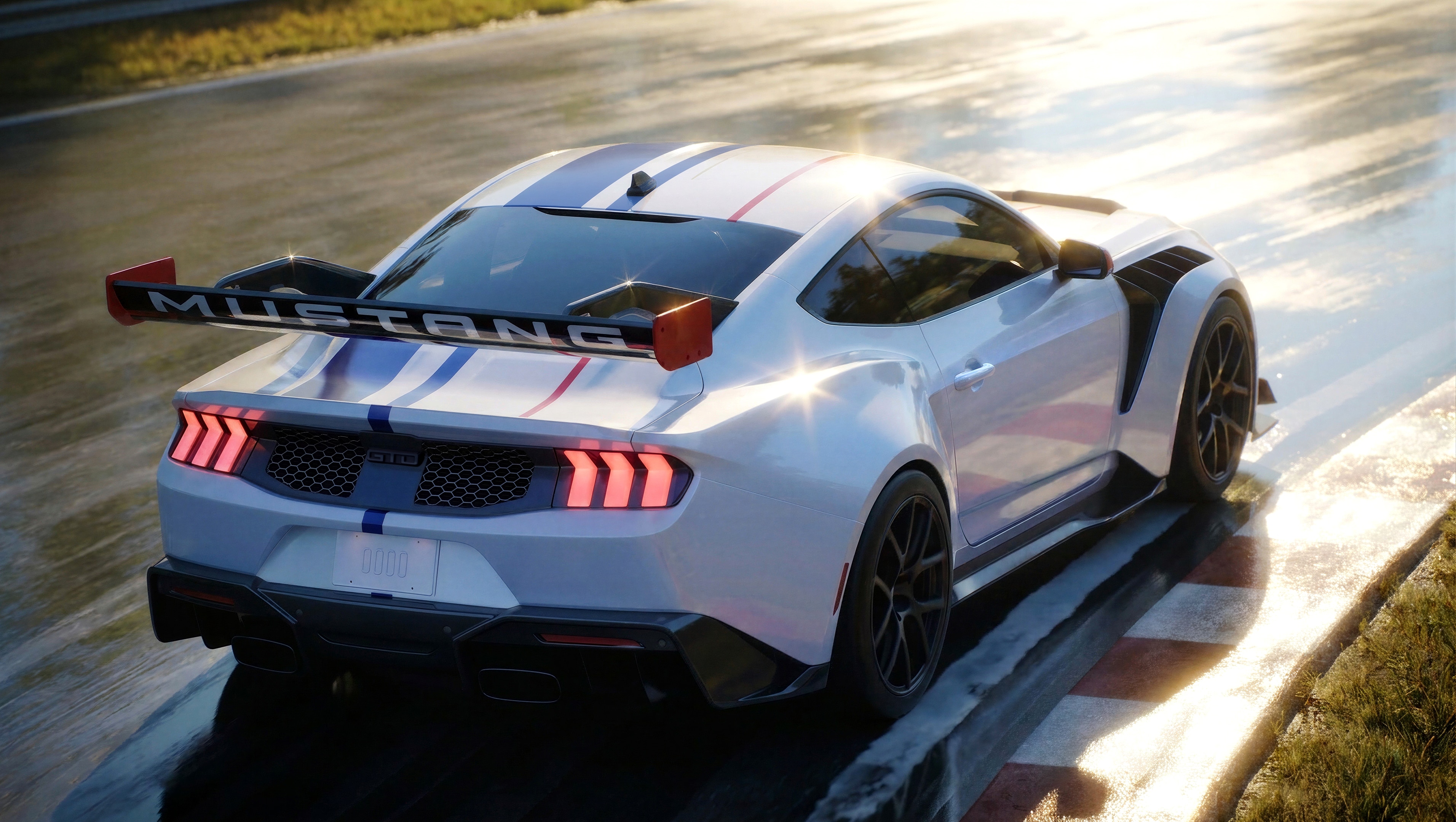 This Mustang GTD salutes the American ingenuity required to take on the world’s best sports cars. 