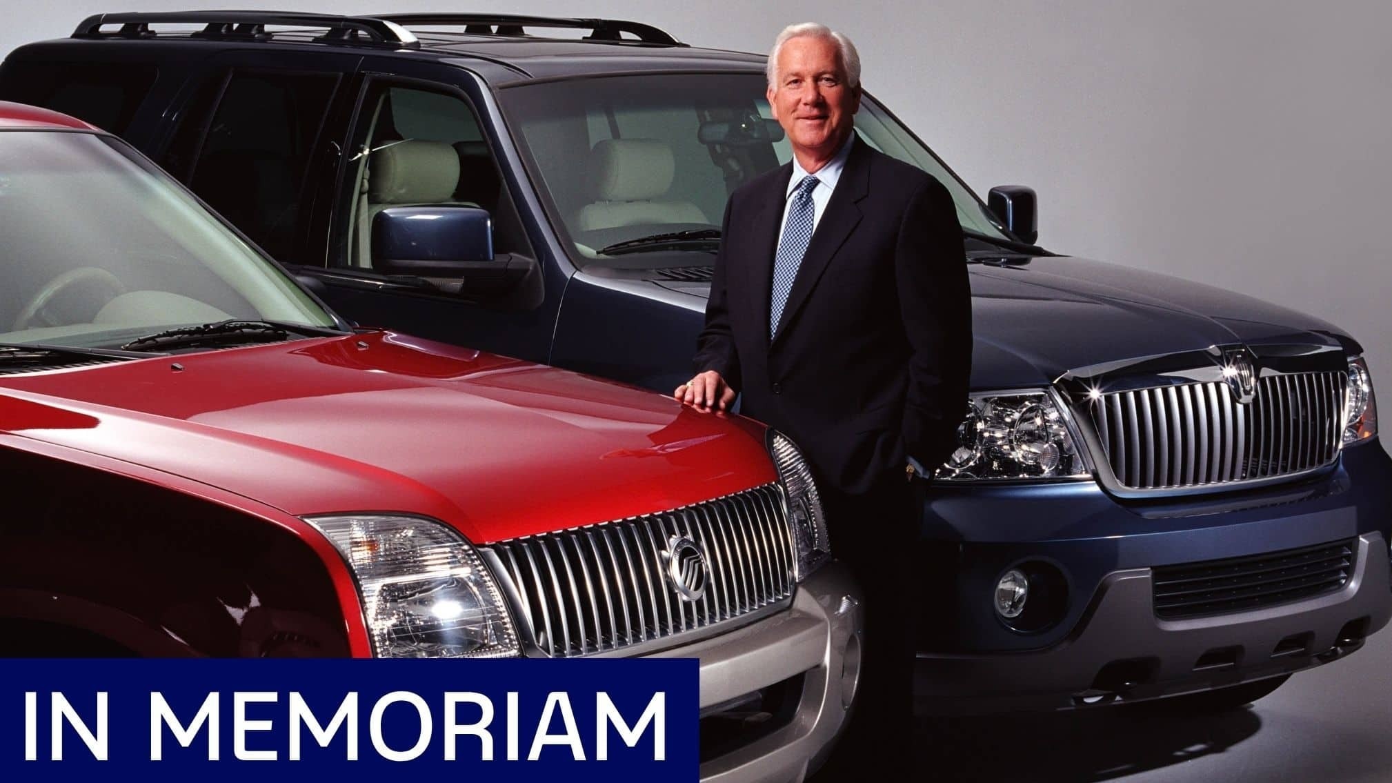 Former Ford sales and marketing executive Jim O’Connor died on Friday. He retired from Ford Motor Company in 2004 after 40 years with the company.