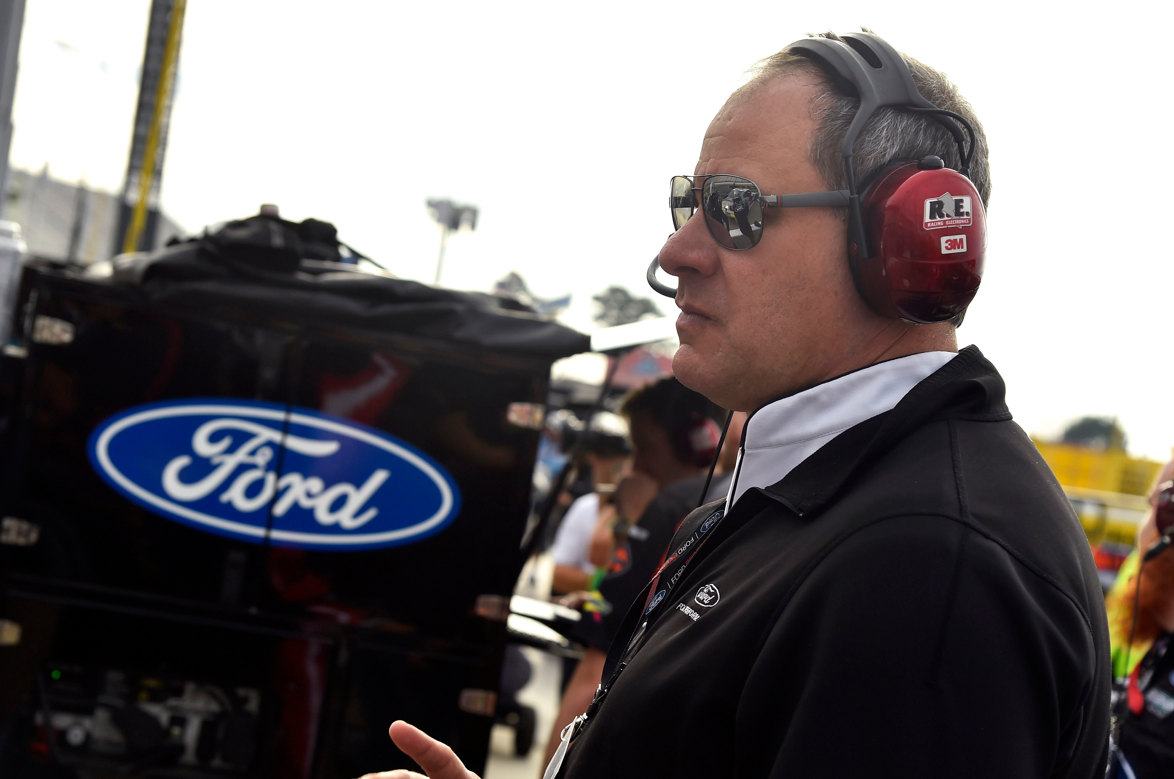 Pat Di Marco at the NASCAR Xfinity Series Rinnai 250 Atlanta Motor Speedway in 2018. World Copyright: Nigel Kinrade NKP