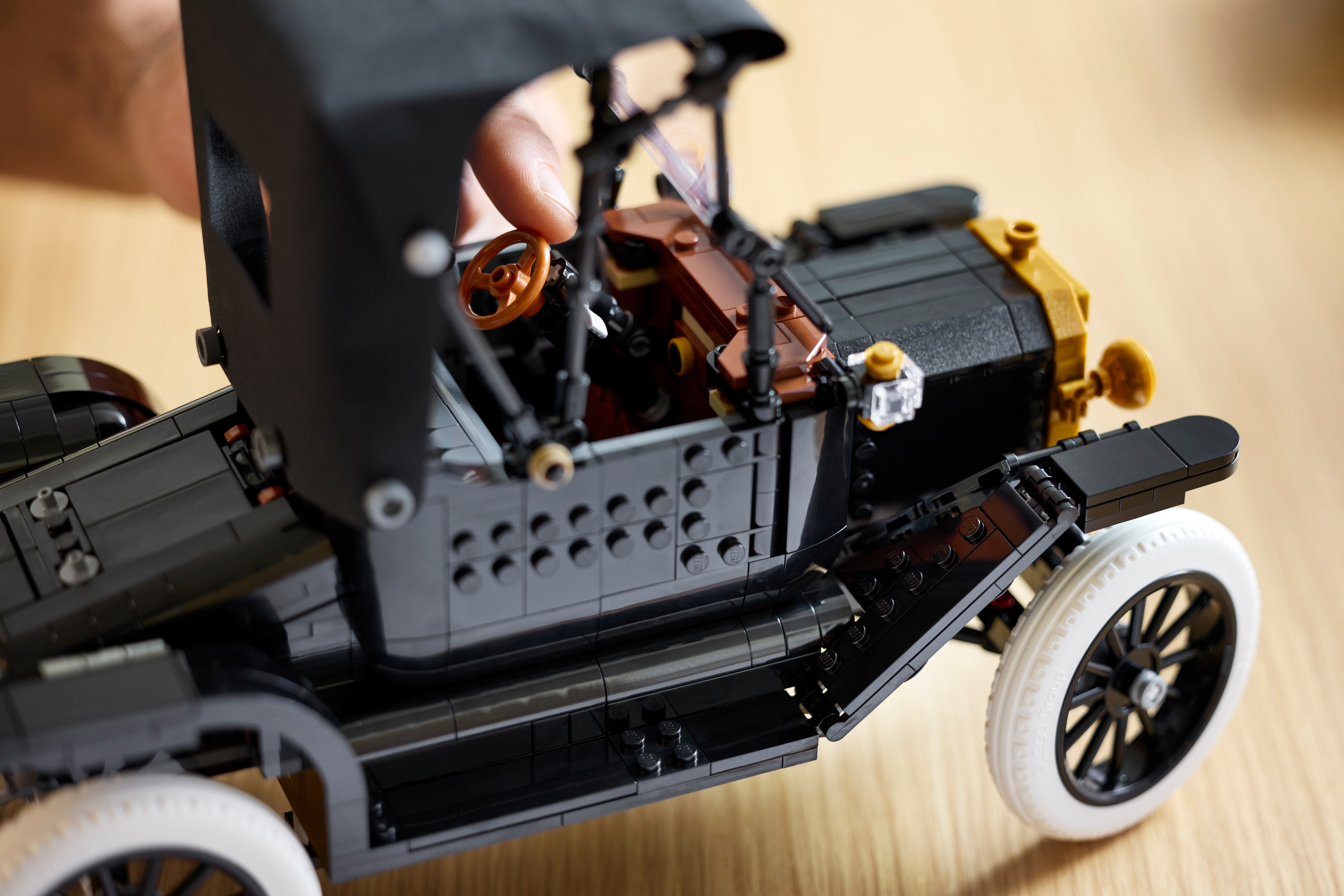 The LEGO Icons Ford Model T. Photo courtesy of LEGO.