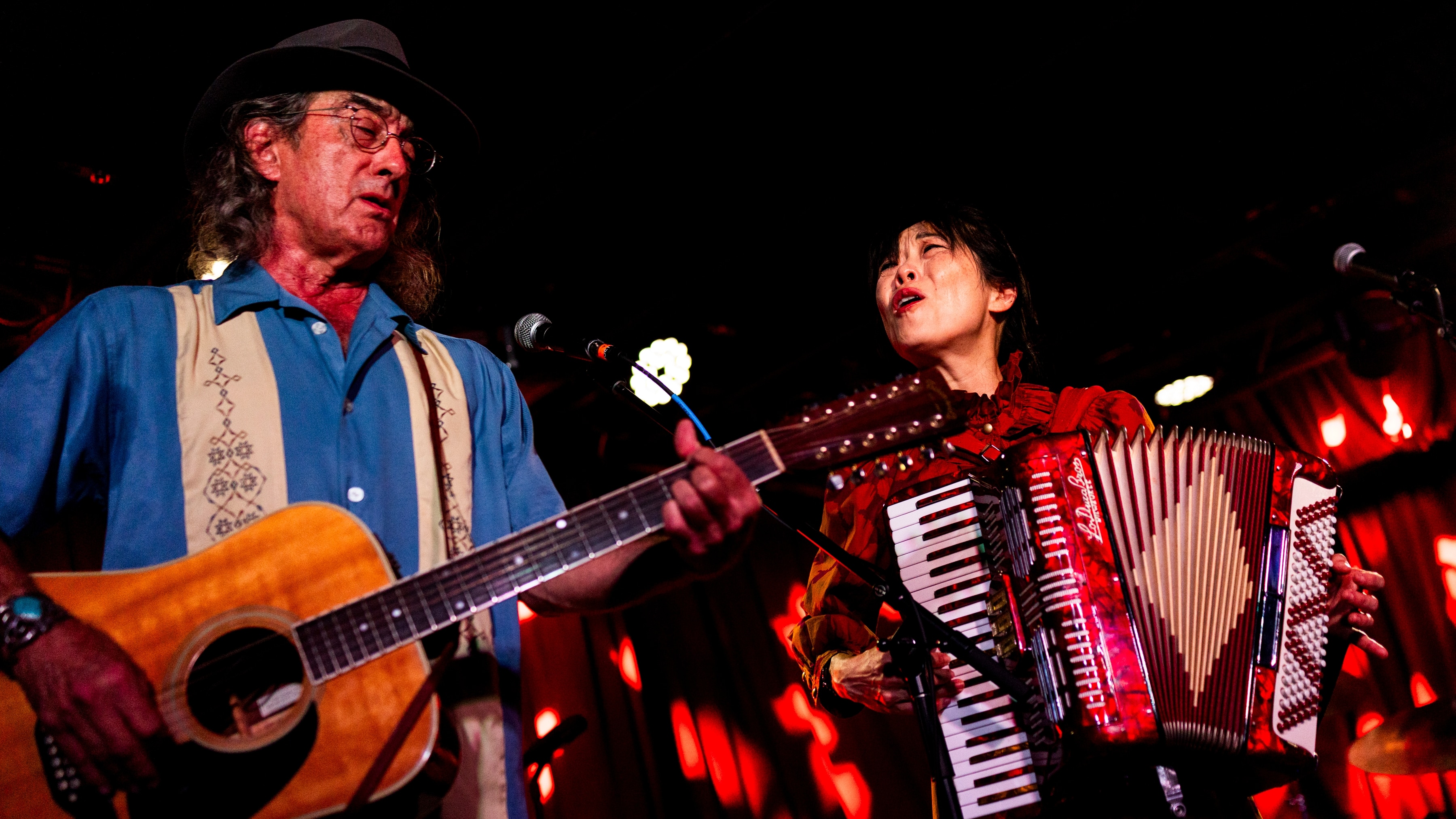 Five hundred and fifty miles of highway with BettySoo and James McMurtry, the hardest-working performers in the Americana music scene. Photo Credit: Emily Elconin