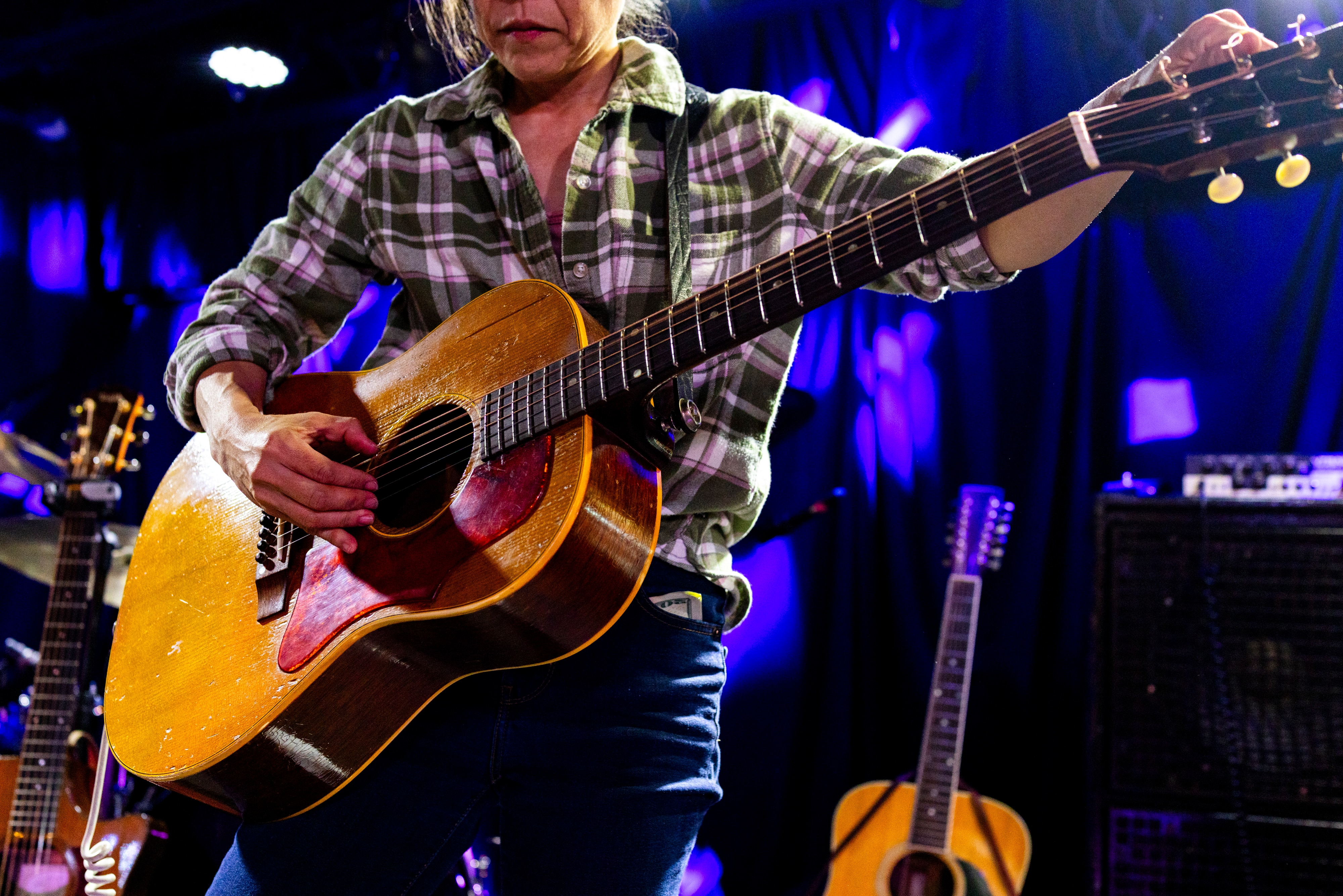 Five hundred and fifty miles of highway with BettySoo and James McMurtry, the hardest-working performers in the Americana music scene. Photo Credit: Emily Elconin
