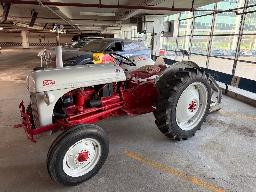 The legendary 8N tractor was produced by Ford from 1947 until 1952.