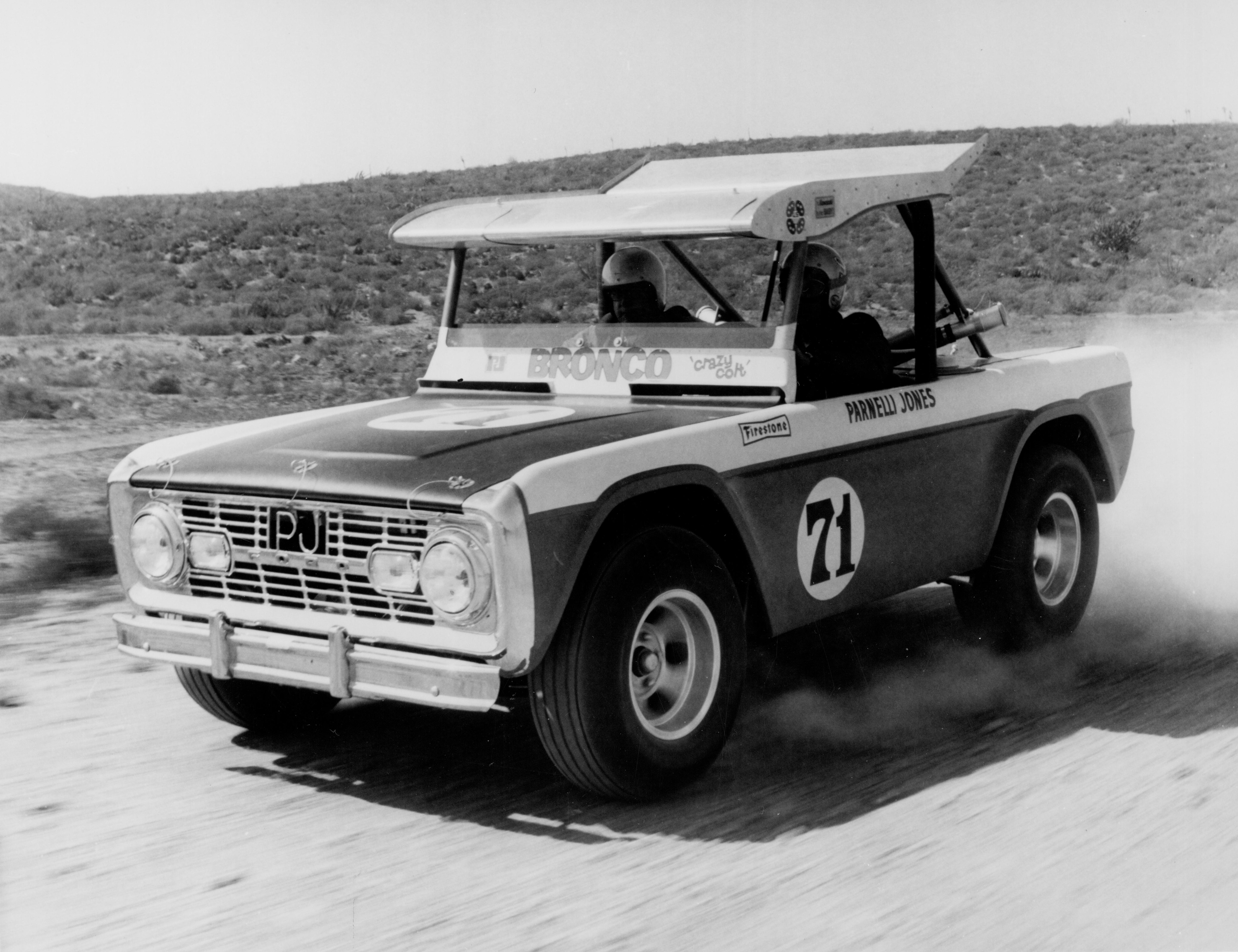 This Bronco, arguably one of the most important as the first Baja winner, was loaned to us by Wayne and Robin Schmeeckle, who keep the flame alive for Stroppe Broncos.