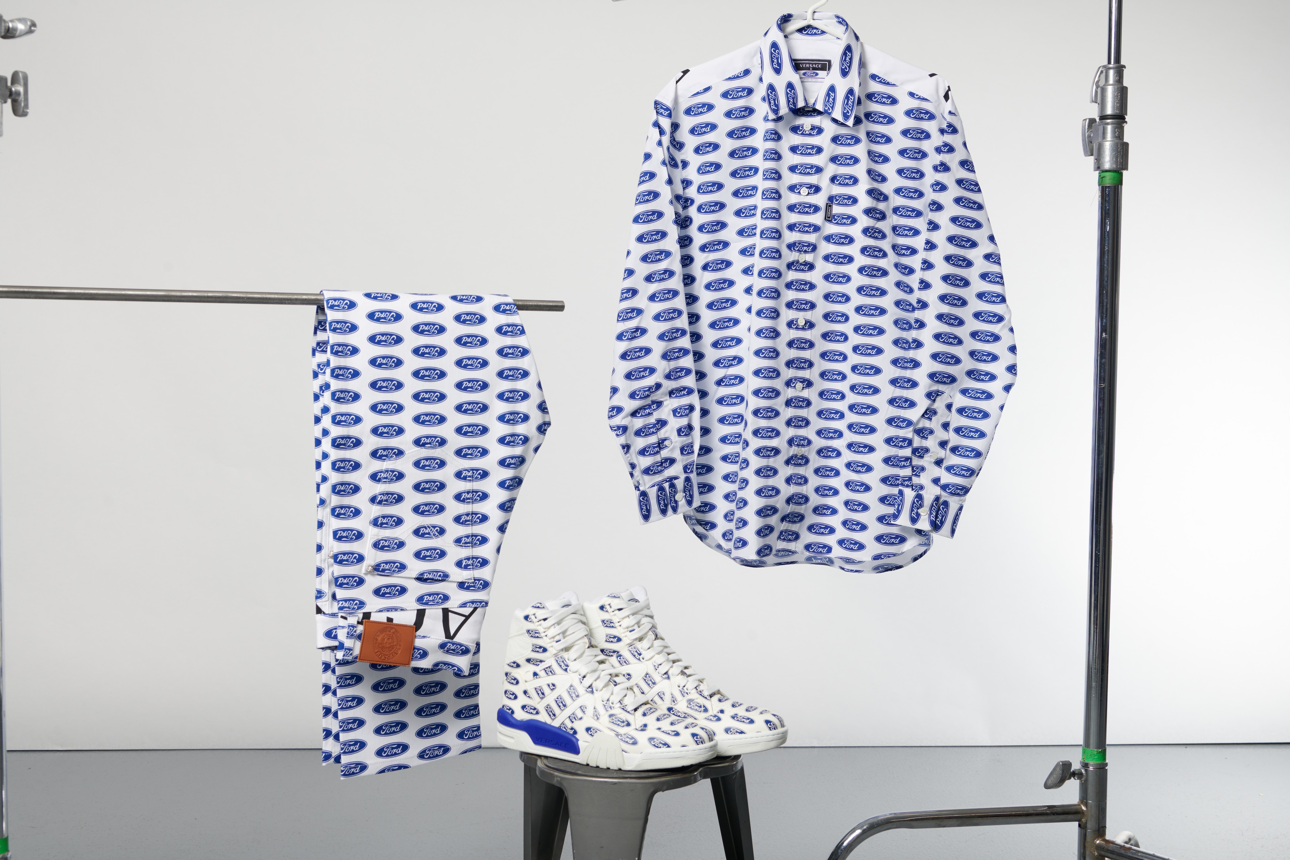 Ford has partnered with fashion houses like Versace to make clothes and cars with style.