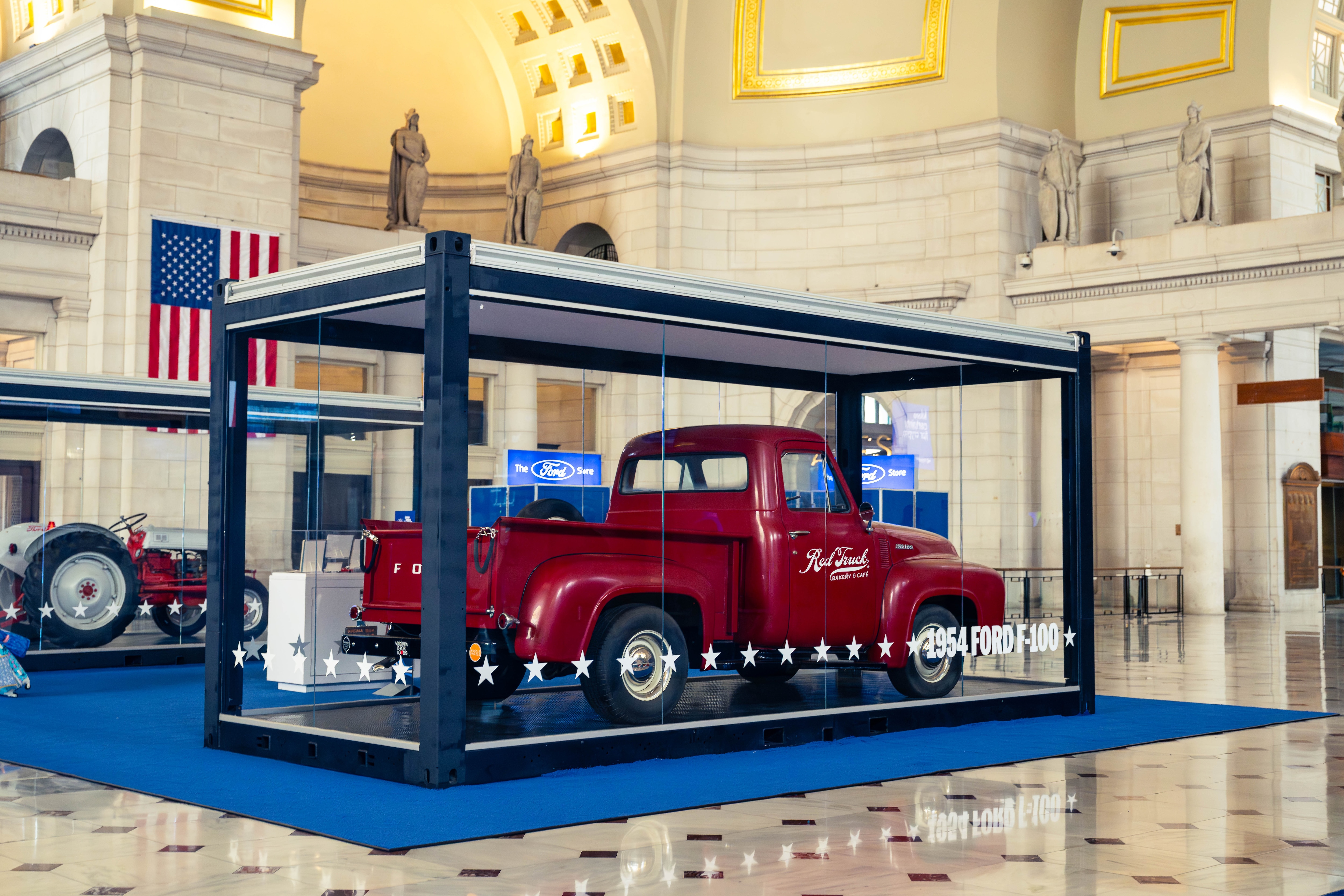 At the height of America 250 celebrations, Driving America Forward: A Ford Experience at Union Station is free, open daily to the public, and requires no ticket or registration.