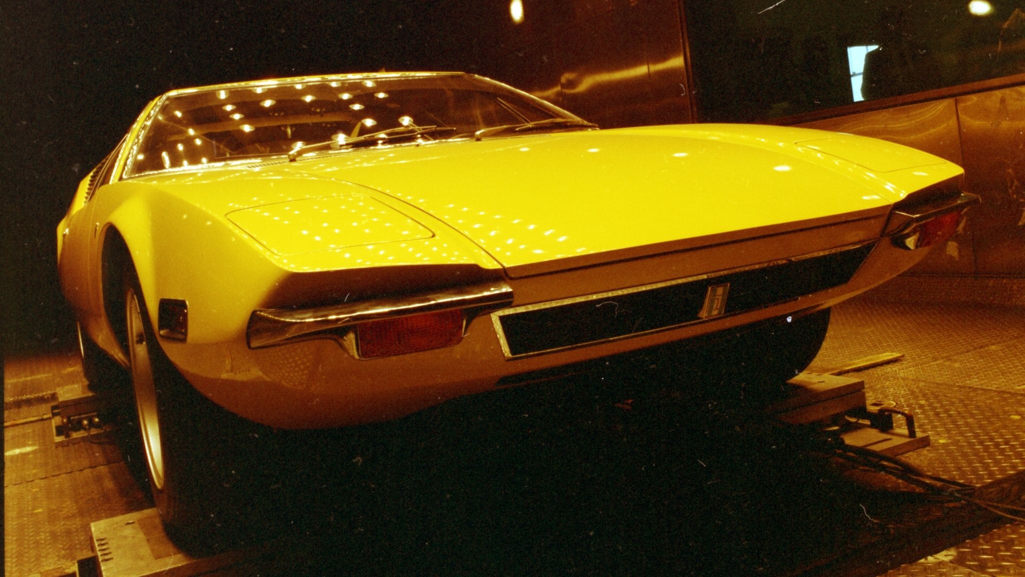 The DeTomaso Pantera was an exotic Italian sports car powered by a Ford-built V8 engine. The car was imported and sold in the company’s Lincoln-Mercury dealership locations in the 1970s.  