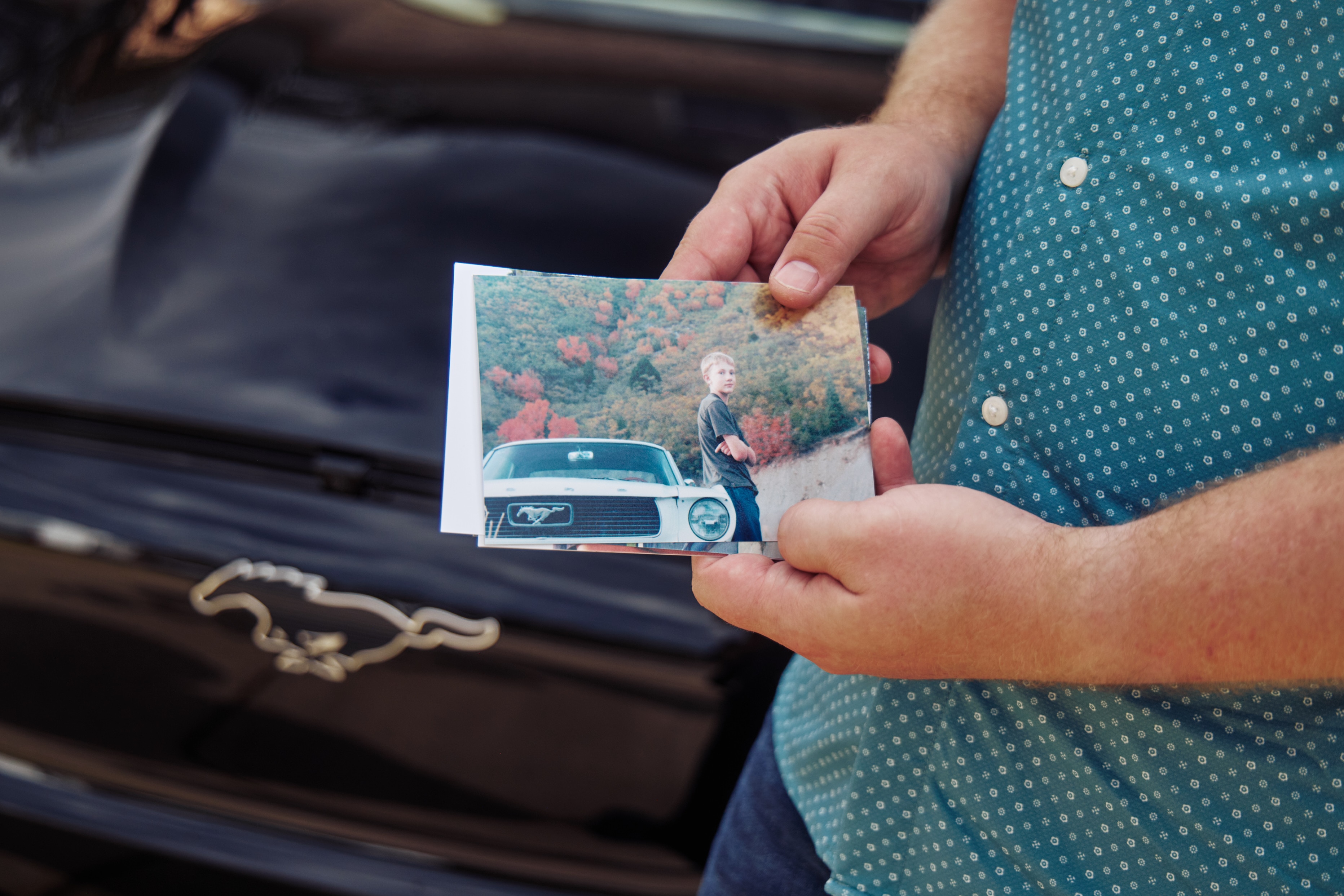 Tom's grandparents bought a 1966 Mustang that eventually passed down through six children.