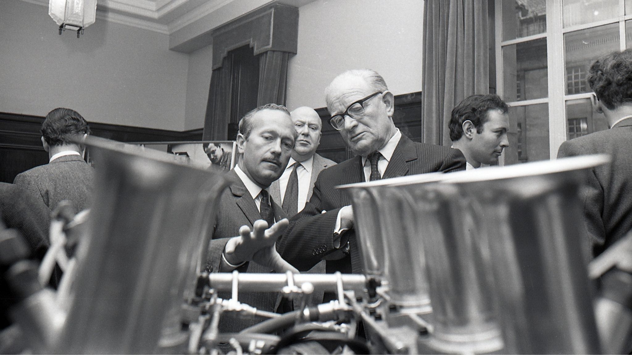 The Ford-Cosworth DFV engine was revealed in 1967 and found immediate success.