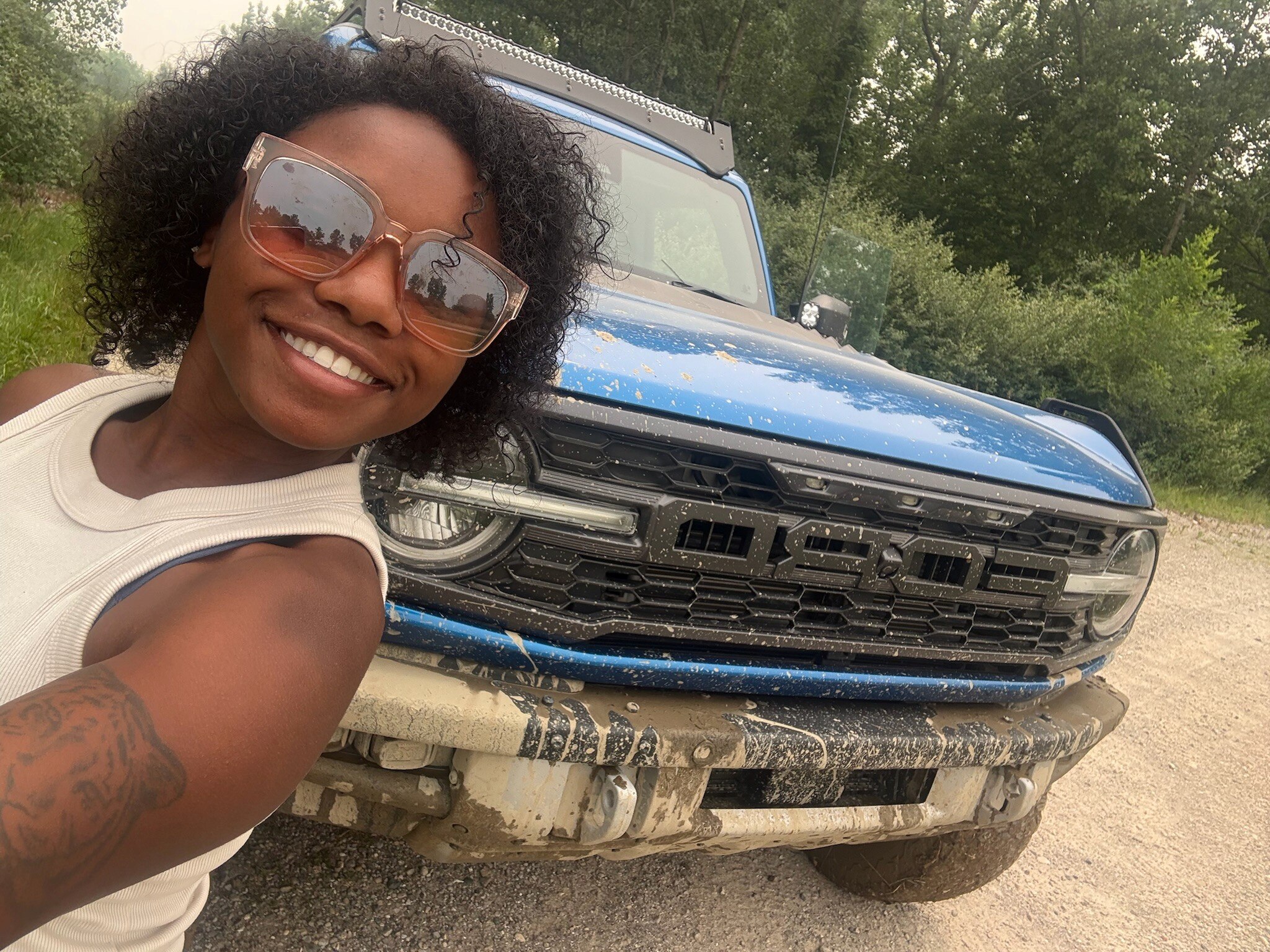 This experience marked Elisabeth Christina’s first off-roading adventure in a vehicle. She expected a bumpy ride!