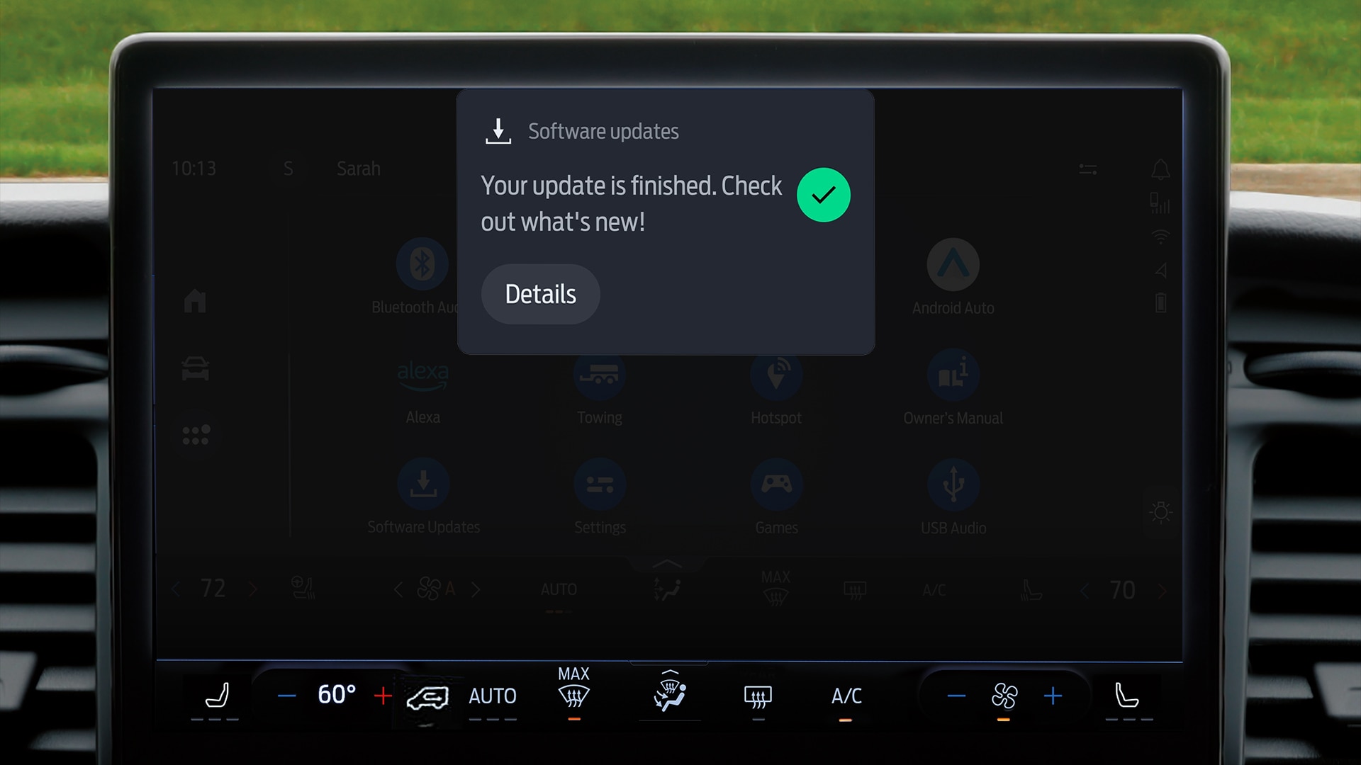  OTA (Over-the-Air) software updates are a feature in every vehicle we manufacture today. Ford uses OTAs to deliver updates and fixes as well as new features and upgrades.