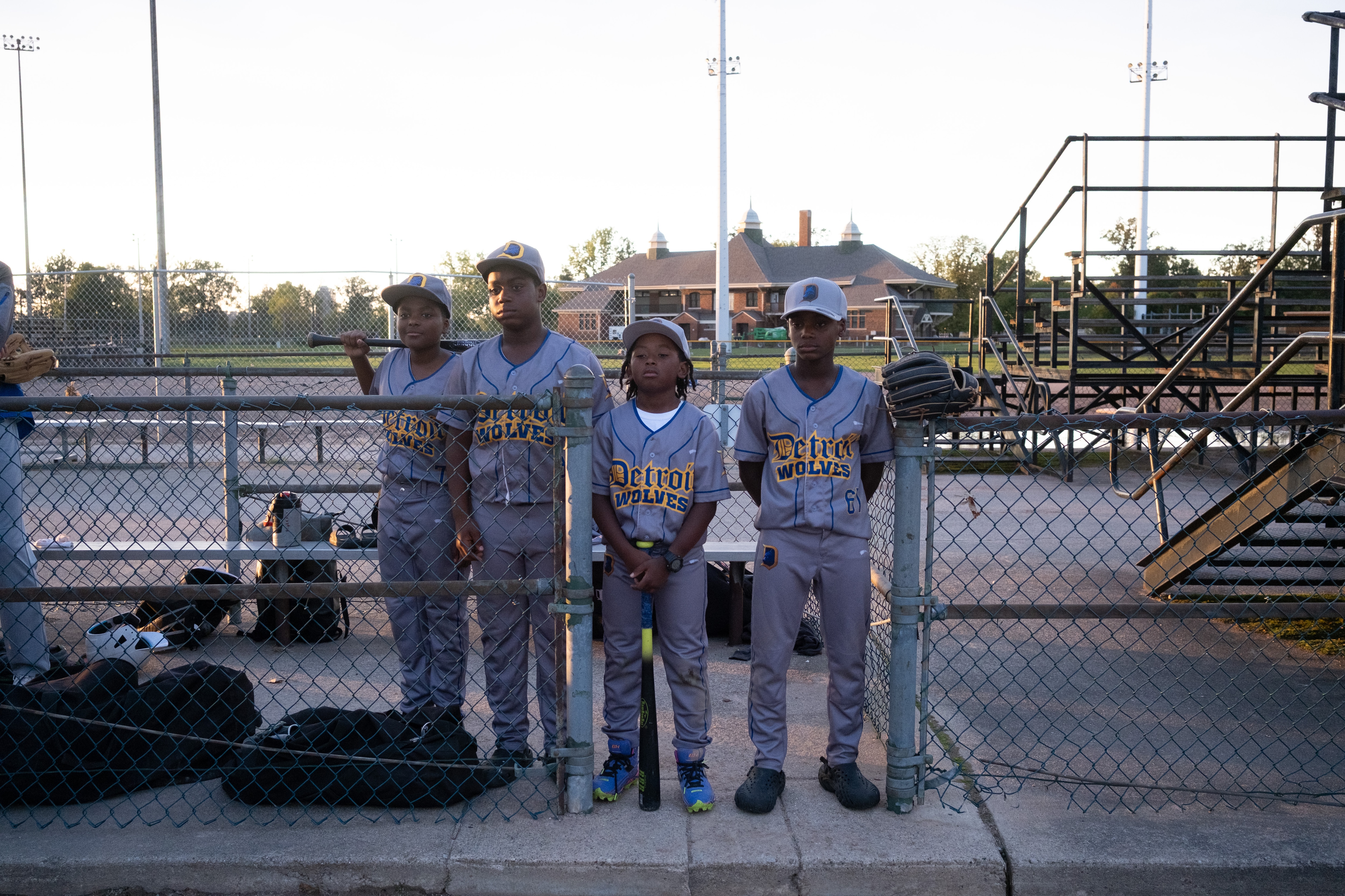 The Belle Isle baseball diamond, where Detroit kids have been learning to swing a bat for more than a century, was falling apart.