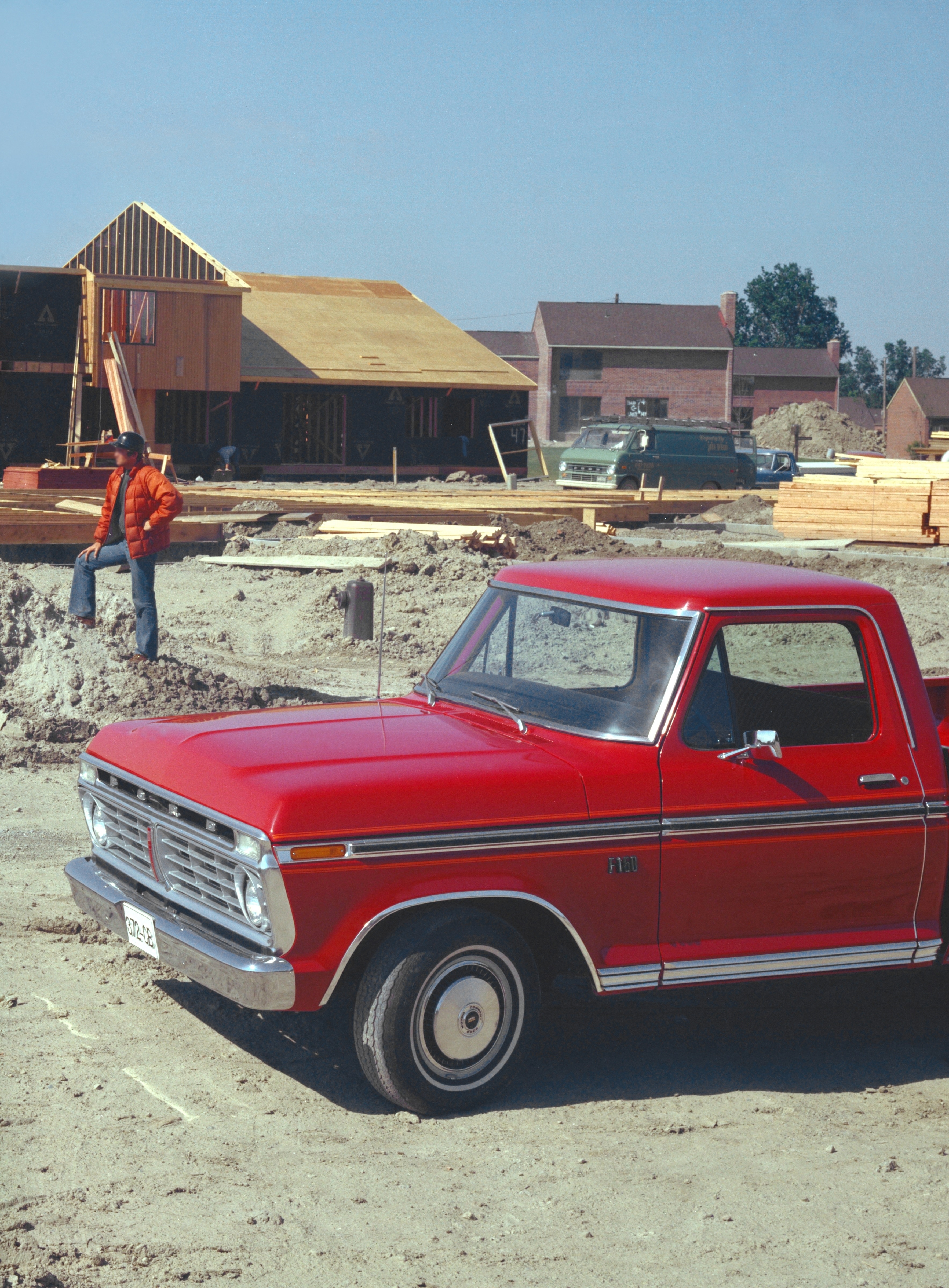 Original 1975 Ford F-150 Ranger XLT pickup truck