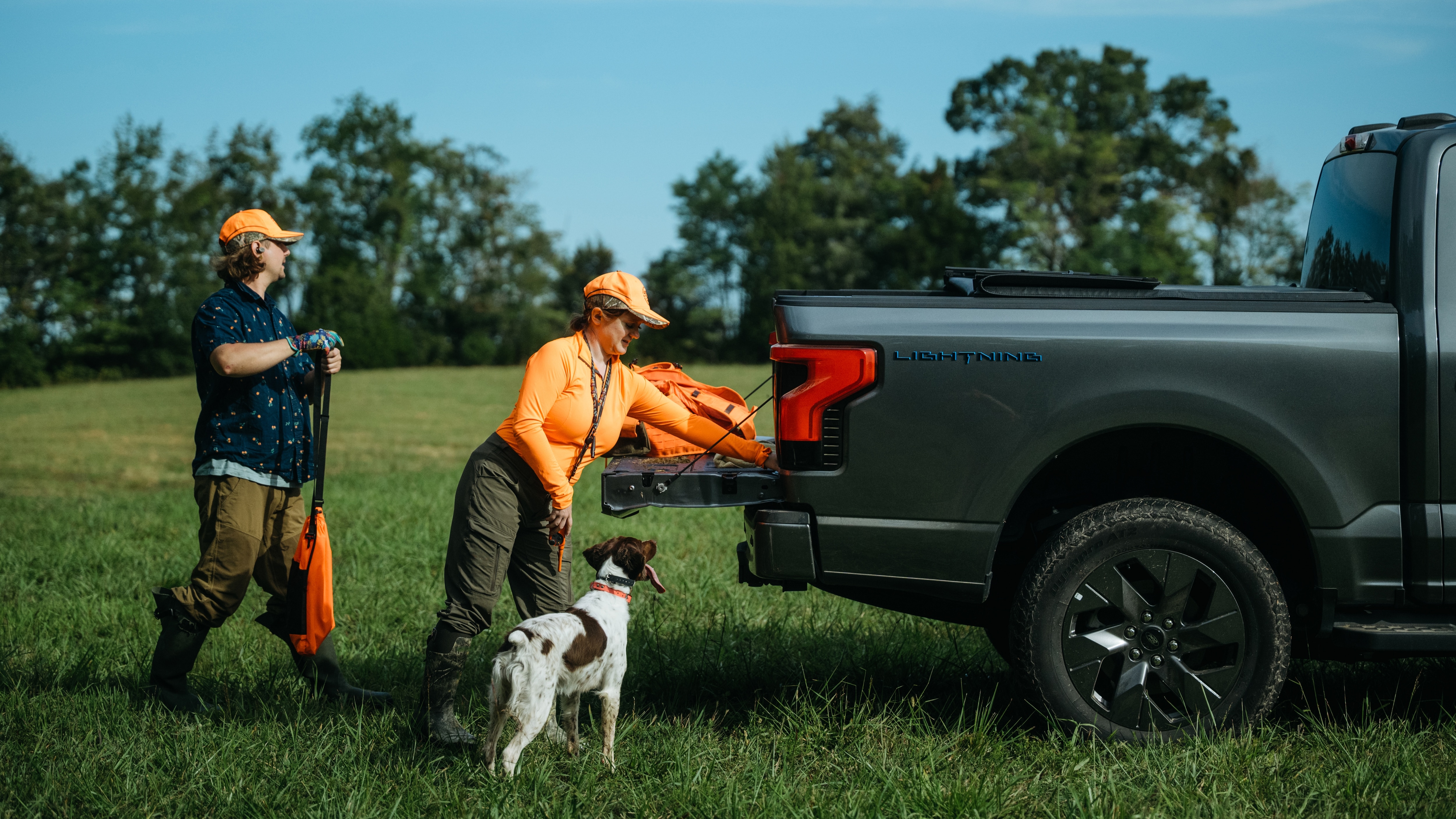 Owning an F-150 Lightning XLT aligns with Isaac and Michelle Turton’s two life passions — hunting and conservation.