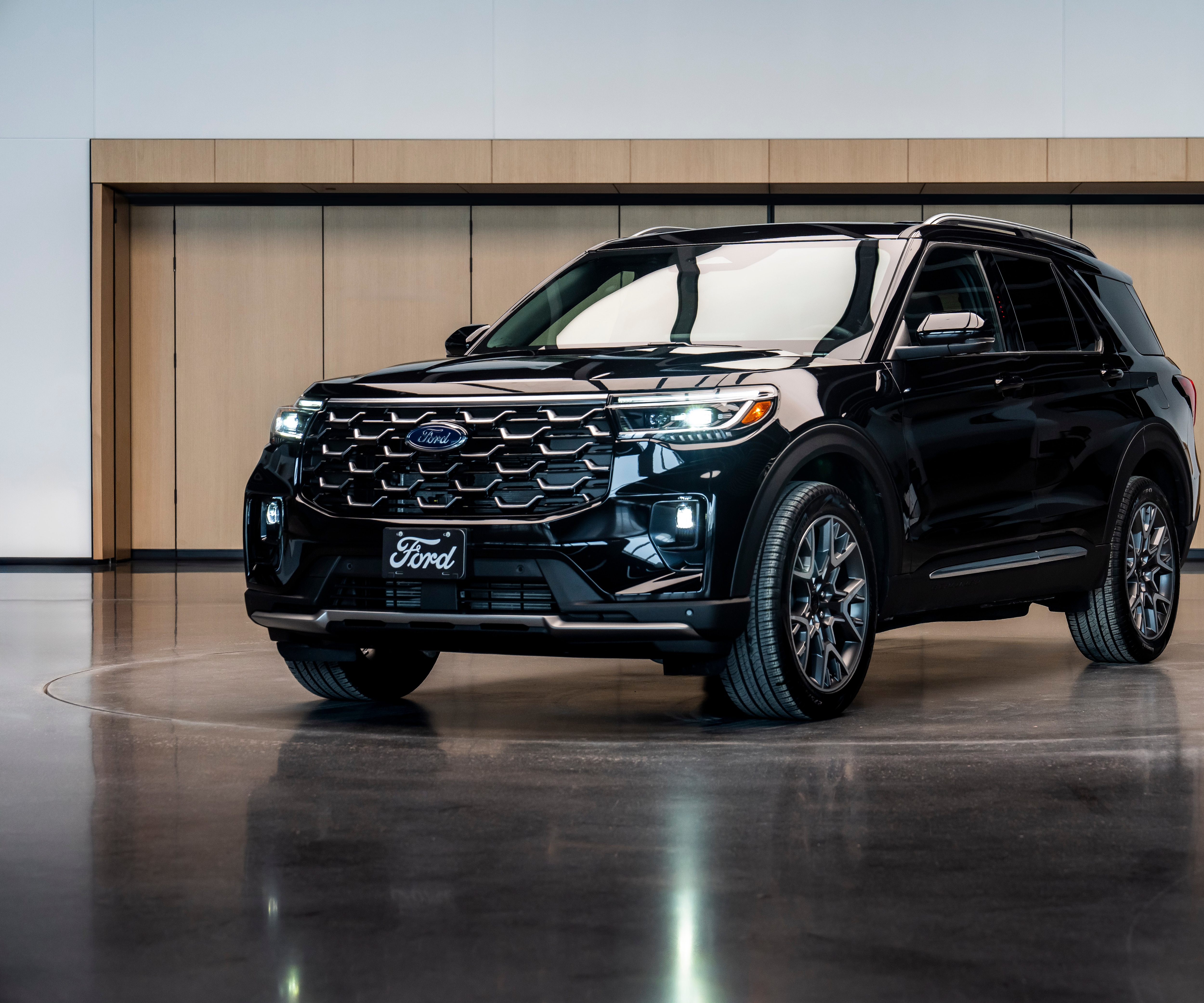 Dozens of Ford employees worked together to create the one-of-a-kind Explorer, which was gifted to Pope Leo XIV from Ford CEO Jim Farley and his wife, Lia, at the end of February. 