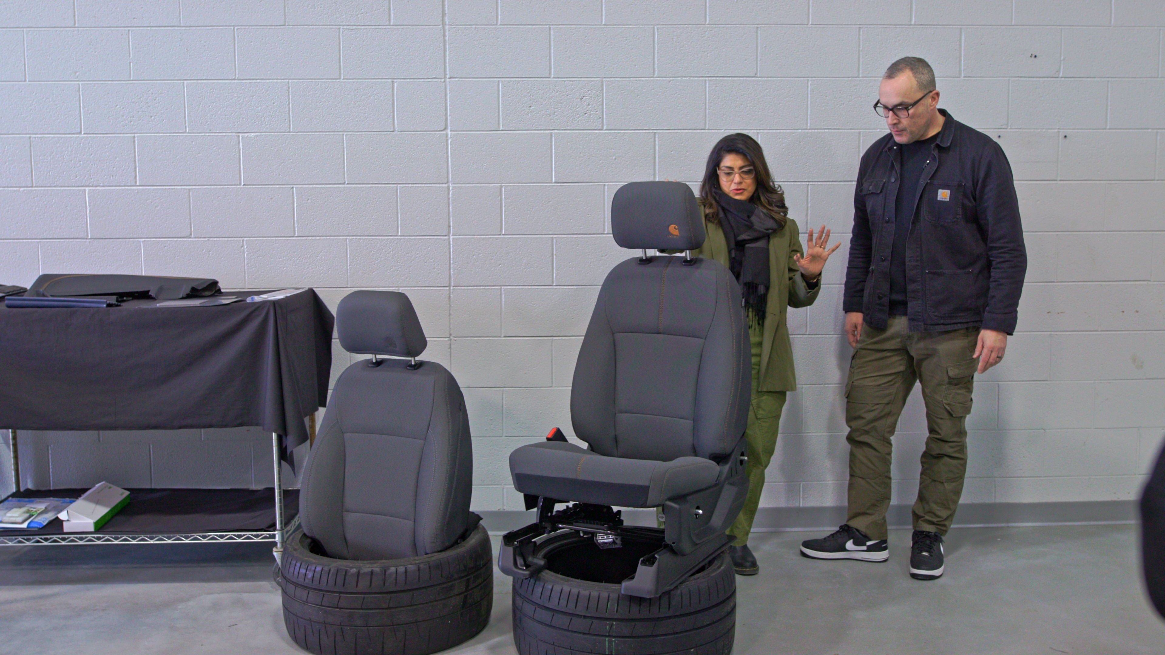 Bhavna Mistry and Ben Ewy take a closer look at the seat design. 