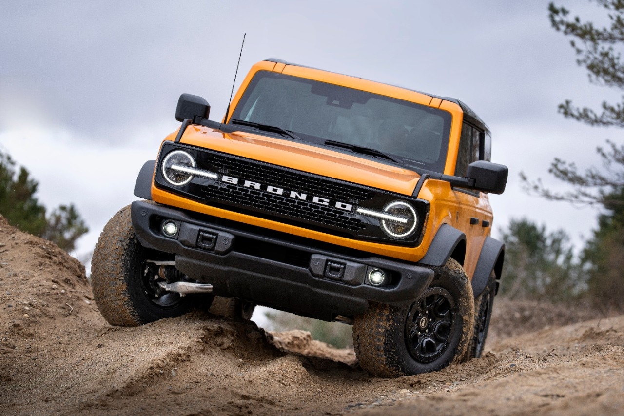 2026 Ford Bronco Badlands with Sasquatch, a top overland 4x4 in the SUV class